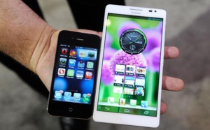 Smartphones: Samsung et Apple talonnés par la concurrence chinoise