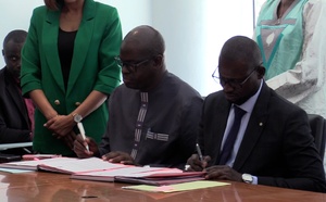 Diamniadio : Signature de la convention ONFP–ESEA, pour une étude majeure sur l’emploi et les compétences dans huit pôles territoriaux