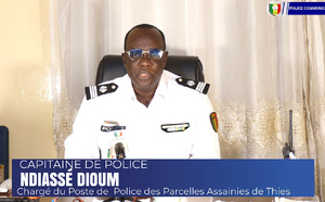 Arrestation de quatre  individus à Thiès : le capitaine Ndiassé Dioum revient plus en détails sur les faits. Version wolof