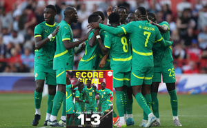 Haute performance d’un match amical : Le Sénégal bat l’Angleterre 3 buts à 1