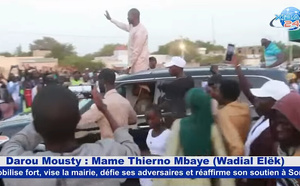 Darou Mousty : Mame Thierno Mbaye (Wadial Elëk) mobilise fort, vise la mairie et défie ses adversaires