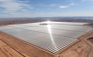 La future plus grande centrale solaire au monde a été inaugurée au Maroc hier : les photos sont impressionnantes