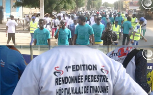 Sensibilisation sur les maladies chroniques :  Tivaouane a tenu sa première randonnée pédestre