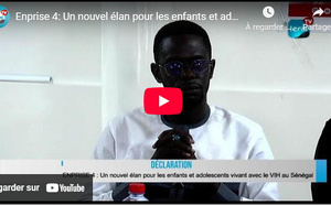 Lancement de EnPRISE 4 : Un nouvel élan pour les enfants et adolescents vivant avec le VIH au Sénégal