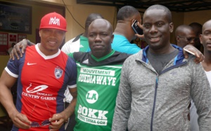 El Hadji Diouf, Balla Gaye 2, Lac 2, Malick Gakou, Ahmed Aidara, Aziz Ndiaye pour un match de Gala