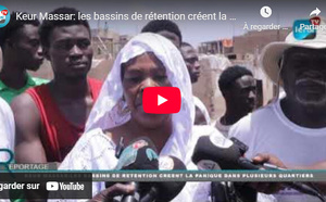 Keur Massar: Les bassins de rétention créent la panique dans plusieurs quartiers