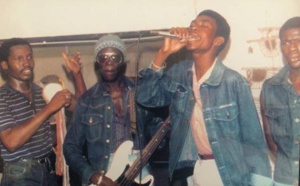 Souvenir : Les débuts du « Super Etoile », Youssou Ndour en compagnie de Jimmy Mbaye, Assane Thiam, Doudou Yaye Katy