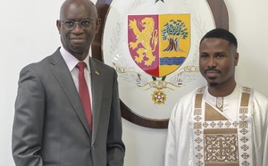 Photos : Le brillant artiste sénégalais Dip Doundou Guiss, figure emblématique de la scène musicale sénégalaise, accueilli à l’Ambassade du Sénégal au Canada