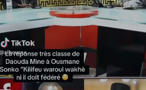 Daouda Mine à Ousmane Sonko: "Le rôle d'un PM est est de fédérer, non de combattre"