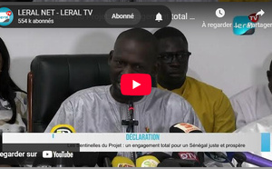 Les Sentinelles du Projet:  Un engagement total pour un Sénégal juste et prospère