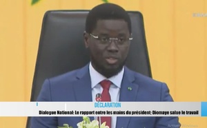 Remise du rapport du Dialogue national sur le système politique : La satisfaction du Président Diomaye Faye