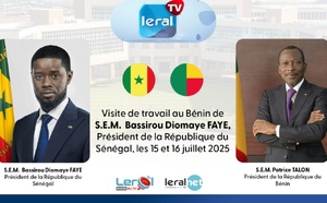 Déclaration conjointe des Présidents Diomaye Faye du Sénégal et du Patrice Talon du Bénin