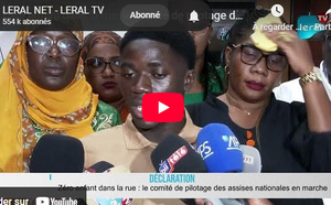 Zéro enfant dans la rue: Le comité de pilotage des Assises nationales, en marche 