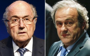 Foot: Platini et Blatter suspendus 6 ans