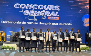 Concours général 2025 : 113 lauréats récompensés sous le regard du Président Diomaye Faye