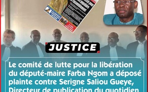 Plainte déposée contre le journal "Yoor-Yoor" : Le comité de libération de Farba Ngom contre-attaque !