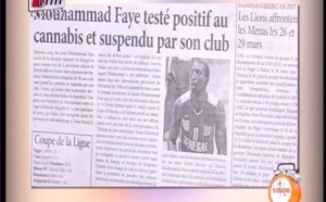 Vidéo : le basketteur Mouhamed Faye suspendu par son club parce qu’il fumait du 'yamba'