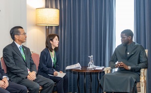 Sénégal – Japon: vers un partenariat renforcé: Diomaye Faye reçoit le Président de la JETRO