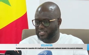 Assemblée nationale :  80 chauffeurs bénéficient d’une formation en conduite préventive et défensive.