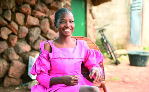 Handicapée visuelle : Amélie Boubane, dame courage