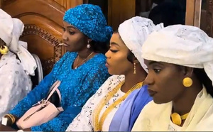 Visite de Sokhna Aïda Saliou à Tivaouane dans le cadre des préparatifs du gamou
