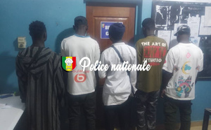 Grand-Yoff : La police démantèle un gang de cinq agresseurs armés