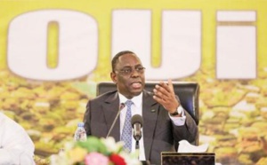 Macky Sall : "Il faut dissocier le référendum de ma personne, je vais passer et quelqu'un d'autre viendra"