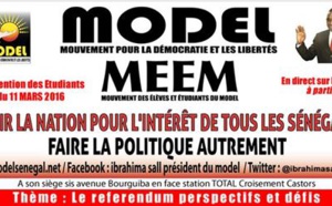 Publi-reportage: A suivre en Direct sur www.leral.net le rassemblement du Model pour la victoire du "OUI"