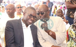 Baba Tandian aux côtés de Ibrahima Sall à la Convention des étudiants du Model