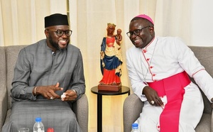 Dialogue interreligieux : Reçu par Monseigneur Guèye, le président de l’Assemblée El Malick Ndiaye salue le rôle de l’Église