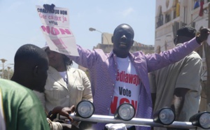 Campagne pour le référendum - Le cortège de Malick Gakou agressé