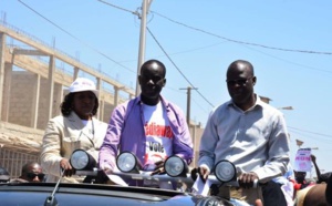 Incidents de campagne:  ça a chauffé entre les cortèges de Malick Gakou et Oumar Guèye