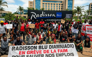 Conflit social : Les travailleurs du Radisson Blu de Diamniadio protestent contre un plan de licenciement massif