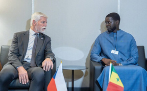 New York / AGNU 2025 : Bassirou Diomaye Faye s’entretient avec le président tchèque