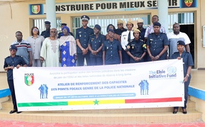 Genre et sécurité :La Police nationale forme ses points focaux sur le genre et la lutte contre les discriminations