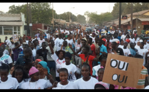 Le Oui a soufflé sur les 13 régions du Sénégal avec un pourcentage national de 62,5%