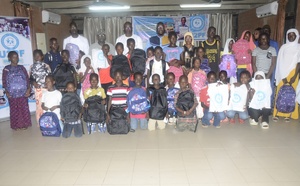 Rentrée académique à Saint-Louis : L'association U2PF soutient des nécessiteux en kits scolaires.