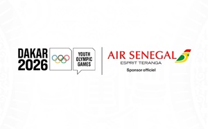 Air Sénégal, transporteur officiel des Jeux Olympiques de la Jeunesse Dakar 2026