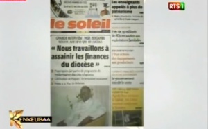 Revue de Presse Kenkelibaa RTS1 du Mardi 29 Mars 2016
