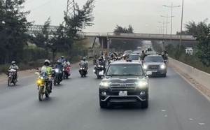Photos : Les premières images du depart de Ousmane SONKO du petit palais vers le stade Leopold Sedar SENGHOR