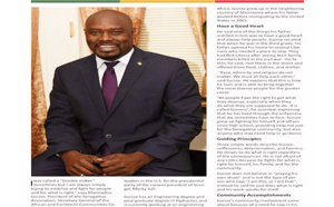 Etats Unis : le magazine Funtimes fait le focus sur Mamadou Guissé, président de la communauté sénégalaise de Philadelphie