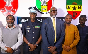 Photos : L’Inspecteur Général de Police Mame Seydou Ndour, DG de la Police nationale, a reçu Fadilou Keïta, DG de la CDC, ce mardi