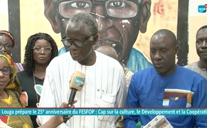 Louga prépare le 25ᵉ anniversaire du fesfop : cap sur la culture, le développement et la coopération