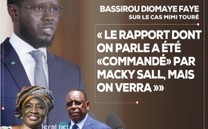 Bassirou Diomaye Faye sur le cas Mimi Touré : “ Ce rapport a été “commandé” par Macky Sall”