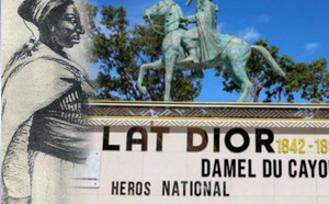1873 - VICTOIRE DU DAMEL LAT DIOR NGONE LATYR DIOP SUR LE TEIGNE DU BAOL, THIEYACINE  DIOR GALLO GANA FALL