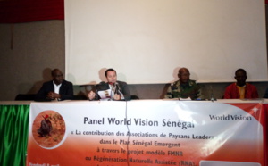 La RNA , un nouveau panel de World Vision pour un  développement économique durable