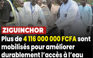 Hydraulique rurale : Cheikh Tidiane Dièye lance des travaux de deux projets structurants