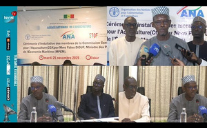 Aquaculture : Le ministère installe la nouvelle Commission consultative pour un mandat de trois ans