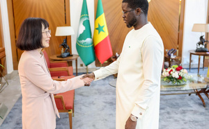 Photos : Le président de la République a reçu en audience Mme Tomoko AKANE, présidente de la CPI, ce jeudi