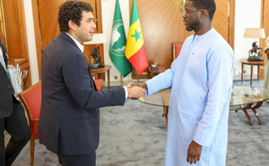 Photos/ Palais présidentiel : Le Président de la République, Bassirou Diomaye Faye a reçu M. Naguib Sawiris, Président du Groupe Orascom, ce vendredi